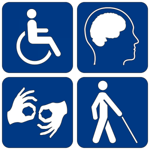 Accessibility symbols